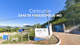 Concurso SAAE de Paraisópolis-MG 2025: Sai edital com 24 vagas de até R$ 2,8 mil