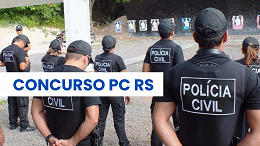 Concurso PC RS terá 750 vagas para Agente e Delegado