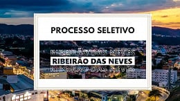 Processo Seletivo Prefeitura de Ribeirão das Neves-MG 2024