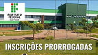 Edital IFSP com 53 vagas prorroga inscrições