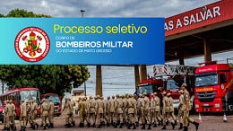 Processo seletivo Bombeiros-MT 2024: Sai edital para auxiliar e técnico