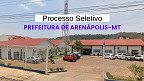 Processo Seletivo Arenápolis-MT 2024/2025: Edital e Inscrição