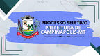 Processo Seletivo Prefeitura de Campinápolis-MT 2025 - Inscrição