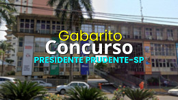 Gabarito Prefeitura de Presidente Prudente-SP