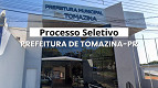 Processo Seletivo Prefeitura de Tomazina-PR 2025