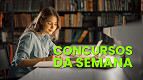 Concursos abertos: 47 começam a inscrever na última semana de janeiro