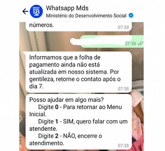 MDS informa que consulta prevista para abrir dia 4 de fevereiro, vai atrasar - Foto: Facebook