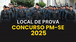 Concurso PM-SE 2025: veja os locais das provas do domingo, 23