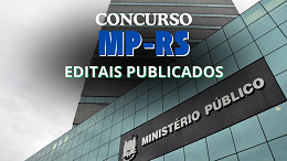 Edital MP-RS 2025 saiu! Concurso aberto para Técnico e Analista