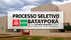 Processo Seletivo Prefeitura de Batayporã-MS 2025 abre 11 vagas