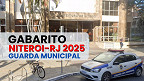 Gabarito Niterói-RJ 2025 para Guarda sai pela Selecon